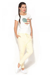 Katrus loose-fitting sweatpants with a slightly lowered crotch women trousers  Adomoo